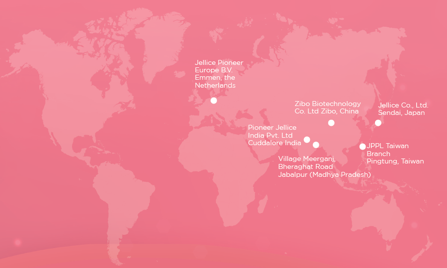 Map of the Jellice Group